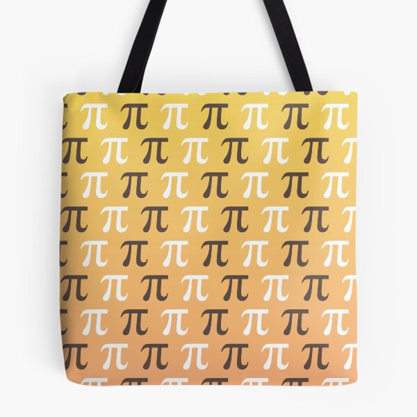 Item preview, Math Pi Symbol Pattern Gold and Orange designed and sold by oddmatter.