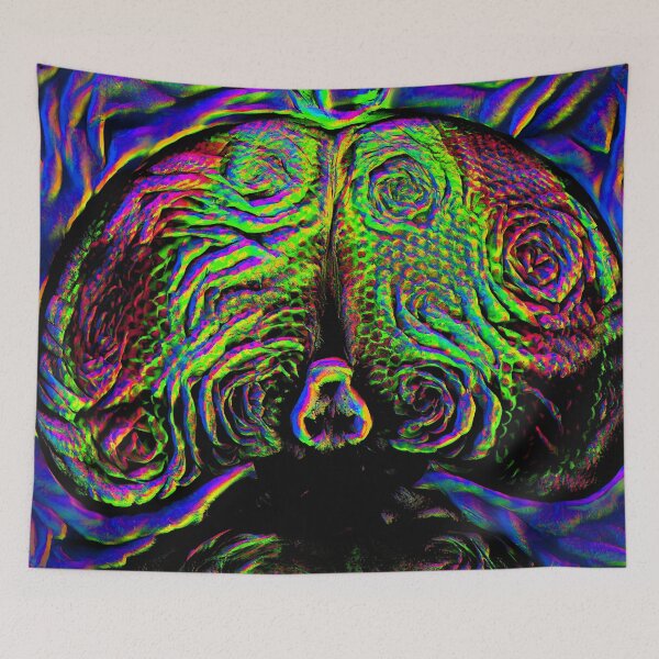 Item preview, Psychedelic Fly - Psychedelia Art designed and sold by Canavas.