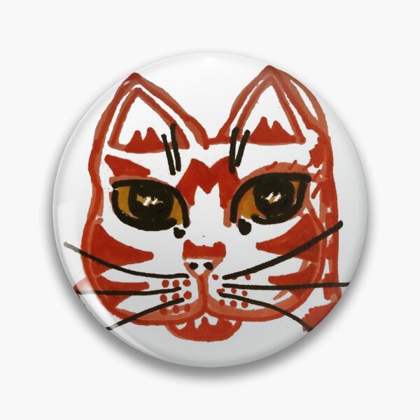 Item preview, Ruby the Marmalade cat designed and sold by CoffeyCatsArt.