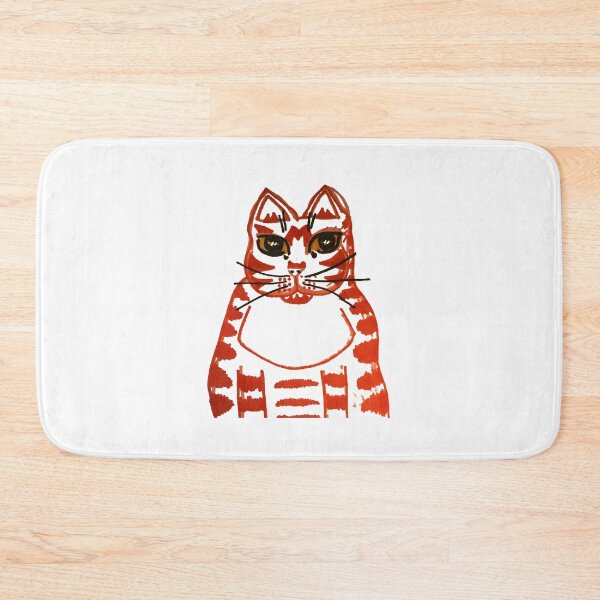 Item preview, Ruby the Marmalade cat designed and sold by CoffeyCatsArt.
