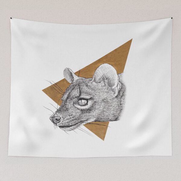 Item preview, Fossa gold triangle designed and sold by Petrún Sigurðardóttir.