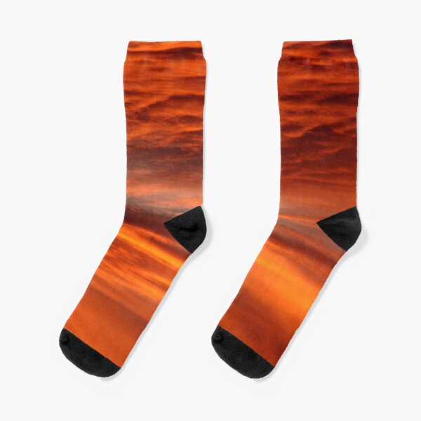 Fire in the Sky Socks