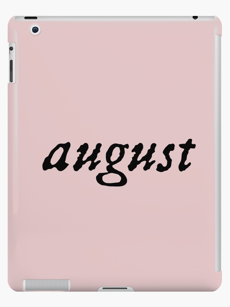 August Collage - Taylor Swift inspired | iPad Case & Skin