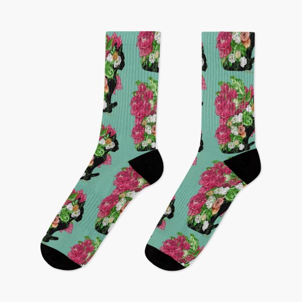 Item preview, Cat Among the Flowers designed and sold by Cherie Roe Dirksen.