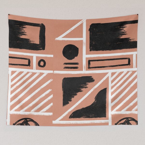 Item preview, Oh dear what a mess - minimal boho #155 designed and sold by Lola Terracota.