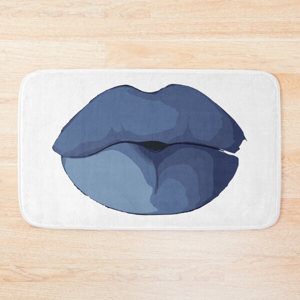 Item preview, Blue lips designed and sold by redgoch.