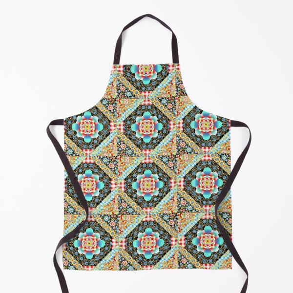 Item preview, Bricolage Patchwork Quilt (small scale) designed and sold by PatriciaSheaDesigns.