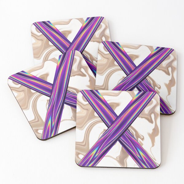 Item preview, Symbol with tie-dye hydro dip coffee color  designed and sold by Nishad4.