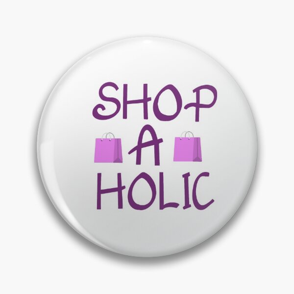 Item preview, Purple Shop-A-Holic designed and sold by kaylanettleton.