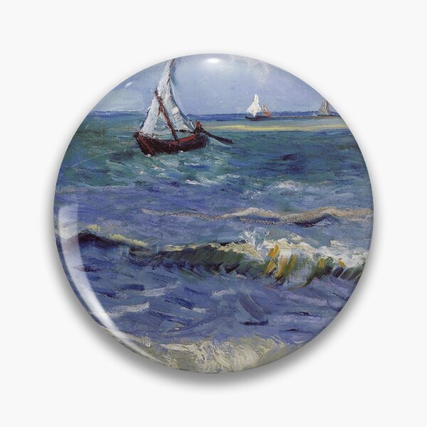 Item preview, Sea at St.Maries / Ptg. - Vincent van Gogh designed and sold by TemporaryArt.