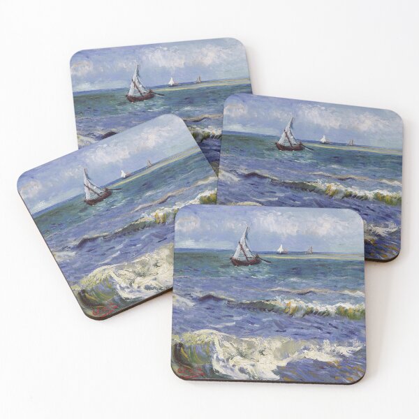 Item preview, Sea at St.Maries / Ptg. - Vincent van Gogh designed and sold by TemporaryArt.