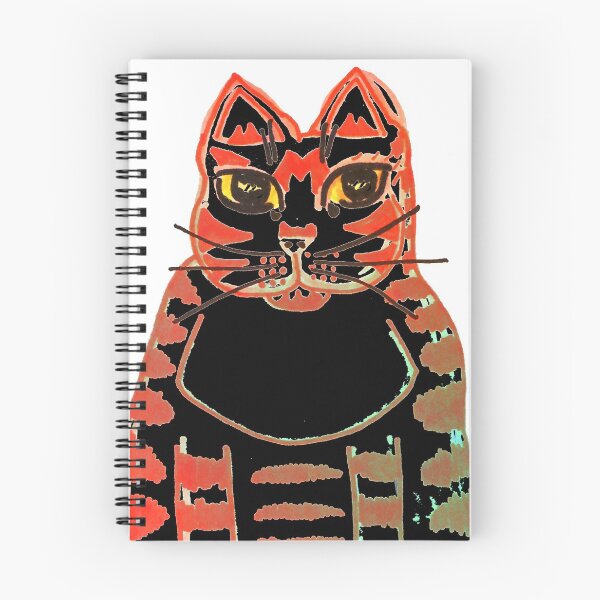Item preview, Dark Ruby the Marmalade cat designed and sold by CoffeyCatsArt.