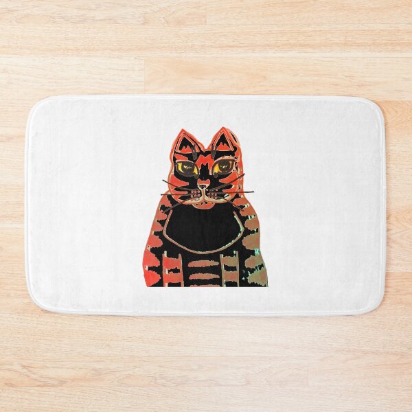 Item preview, Dark Ruby the Marmalade cat designed and sold by CoffeyCatsArt.
