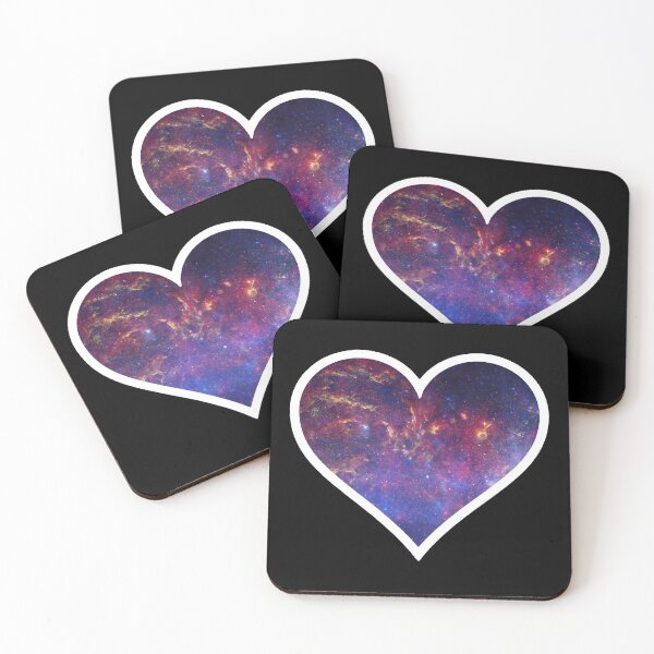Item preview, White Border Space Heart designed and sold by Bumblefuzzies.