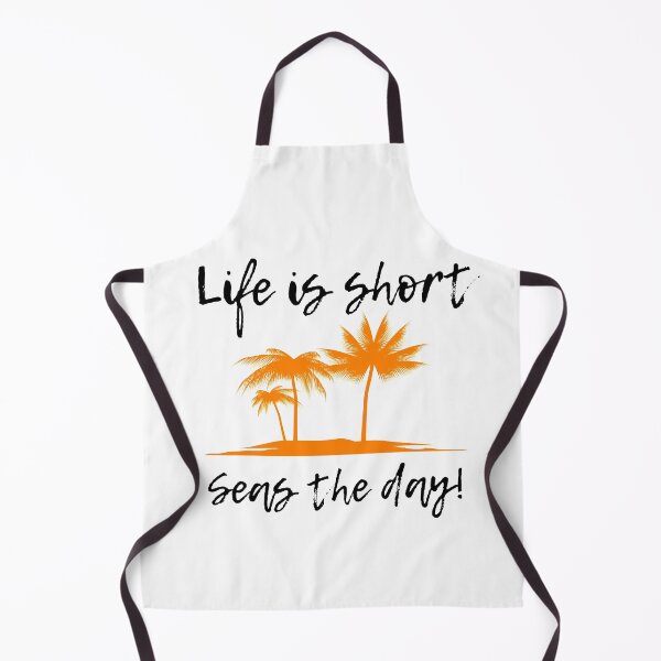 Item preview, Life is short! Seas the day! designed and sold by flying-flamingo.