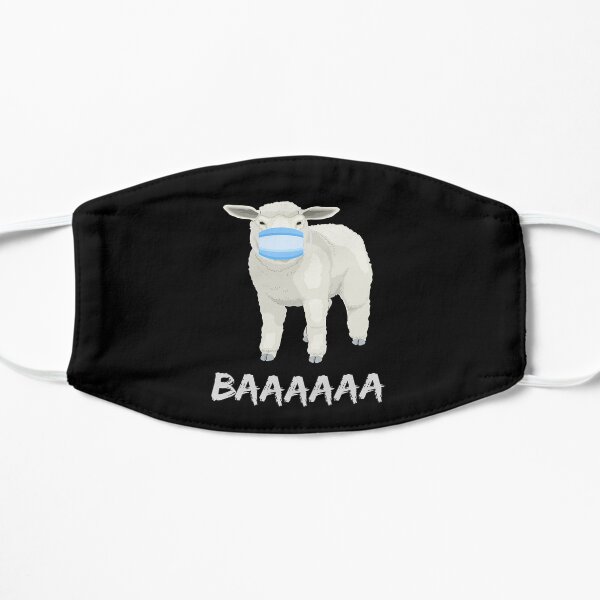 Chemise ou masque anti-masque de mouton ou de mouton Masque sans plis
