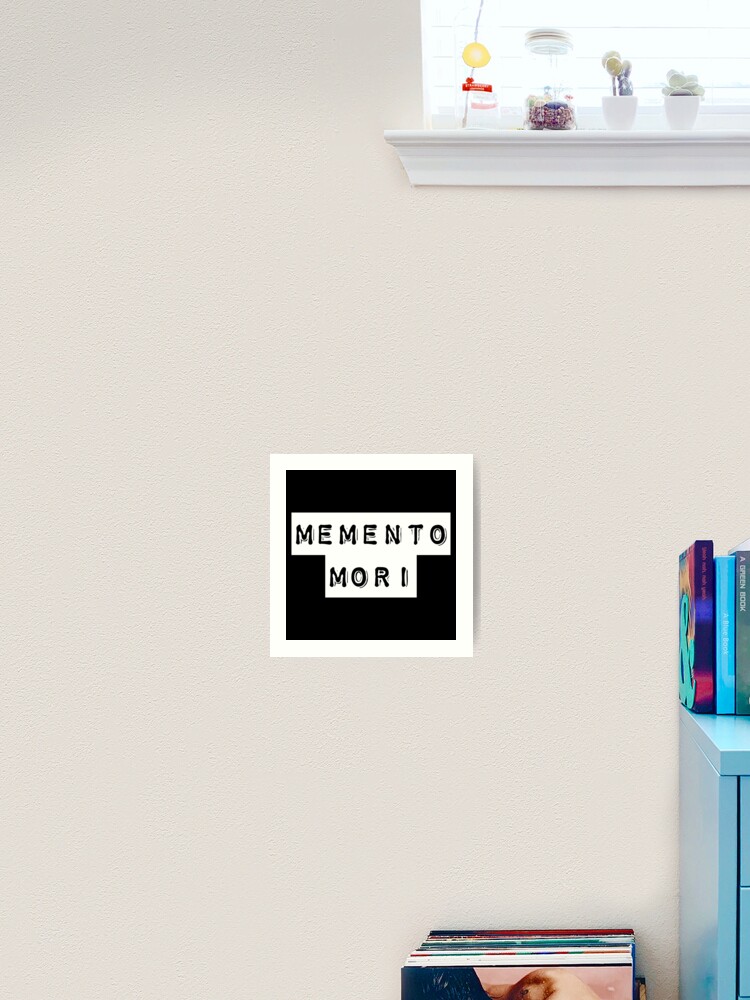 Thumbnail 2 von 3, Kunstdruck, Memento Mori designt und verkauft von EvolutionWisdom.