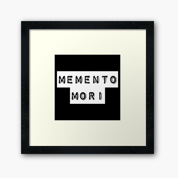 Artikel-Vorschau von Memento Mori, designt und verkauft von EvolutionWisdom.