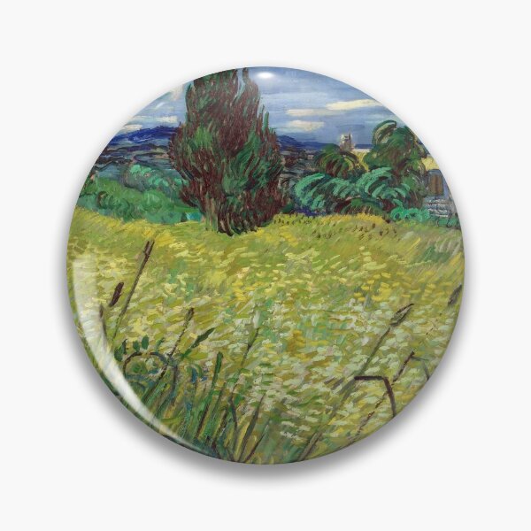 Item preview, Green wheat field with cypress - Vincent van Gogh designed and sold by TemporaryArt.
