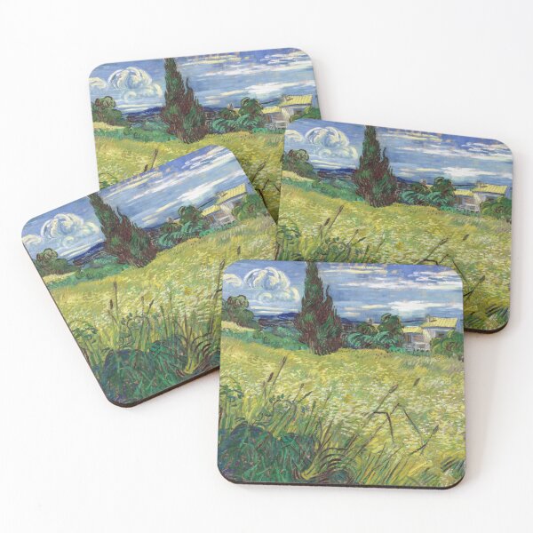 Item preview, Green wheat field with cypress - Vincent van Gogh designed and sold by TemporaryArt.