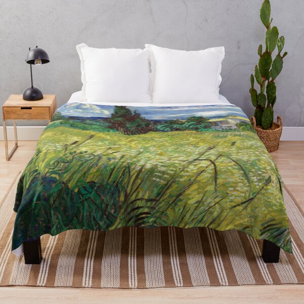 Item preview, Green wheat field with cypress - Vincent van Gogh designed and sold by TemporaryArt.