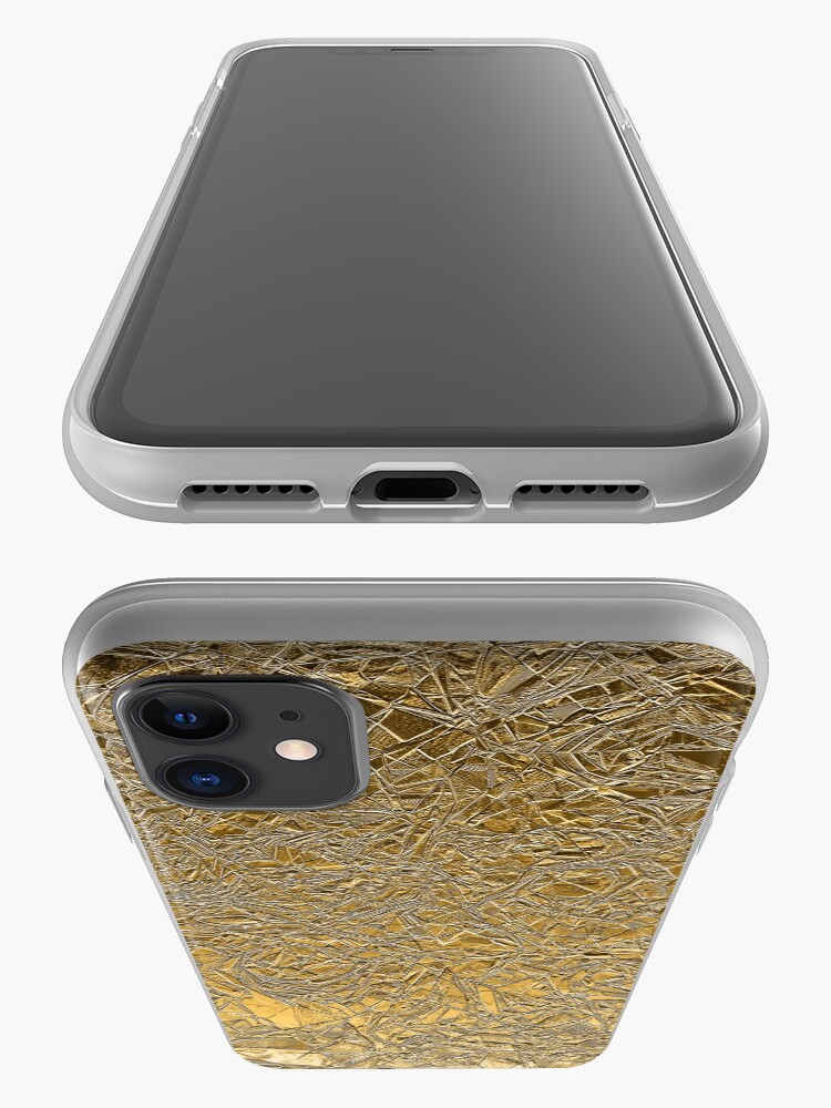"Aluminum Foil Gold" iPhone Case & Cover by ROVIDE Redbubble