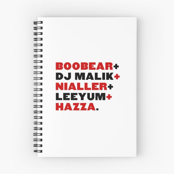 Item preview, boobear, dj malik, nialler, leeyum, and hazza designed and sold by cool stickerz.