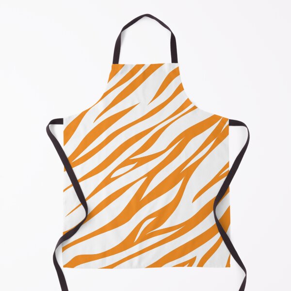 Item preview, Tiger Orange Wave Prints Background designed and sold by flying-flamingo.