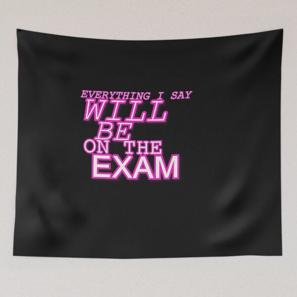 Item preview, everything i say will be on the exam designed and sold by firegalaxy.