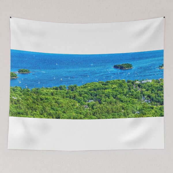 Item preview, Camden Harbor from Mount Battle designed and sold by GestaltImagery.