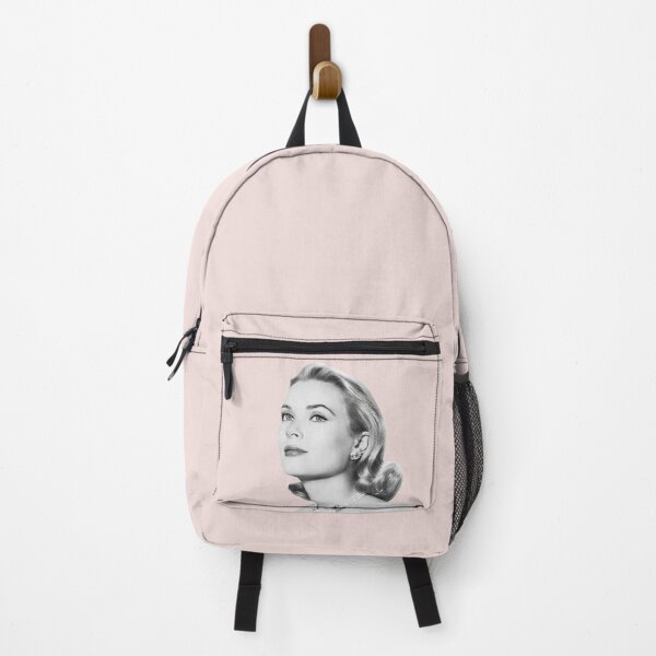 Grace Kelly tribute in pink Backpack