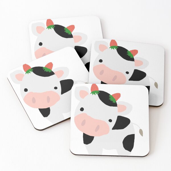 Item preview, strawberry cow designed and sold by eagleka22.