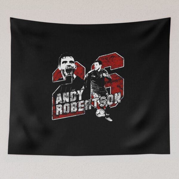 Item preview, Andy Robertson Liverpools Right Back Number 26 designed and sold by TheKopShop.