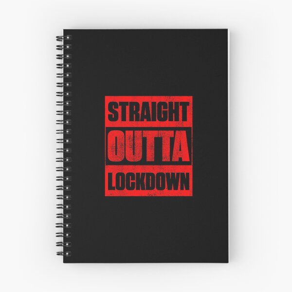 Item preview, Straight Outta Lock down LockDown Distressed Funny designed and sold by artworkbyrihen.