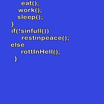 Artwork thumbnail, ProgrammersJoke by VakyFASHION