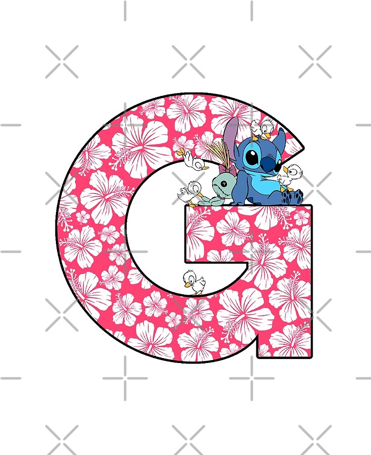 Lilo & Stitch Letter G iPad Case & Skin for Sale by Lizettesotelo