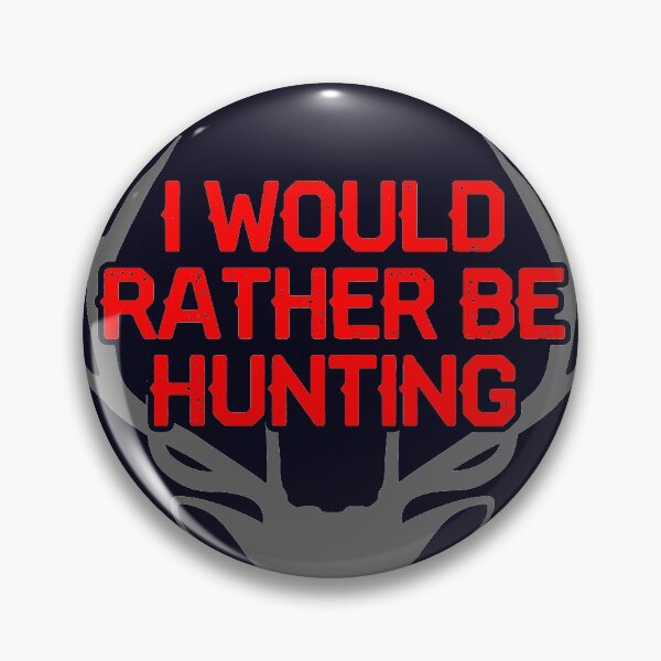 Item preview, I Would Rather Be Hunting Funny Deer Antlers Outdoor Wildlife designed and sold by mmos.
