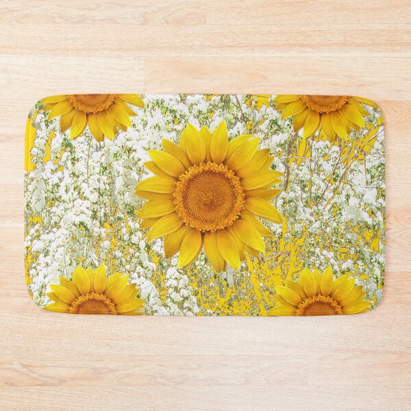 Item preview, FIVE YELLOW SUNFLOWERS GARDEN ART designed and sold by sharlesart.