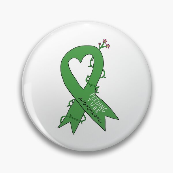 Item preview, Feeding tube warrior awareness ribbon  designed and sold by Jasminmayox.