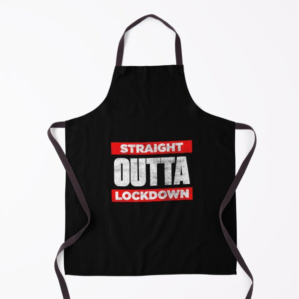 Item preview, Straight Outta Lock down LockDown Distressed Funny designed and sold by artworkbyrihen.