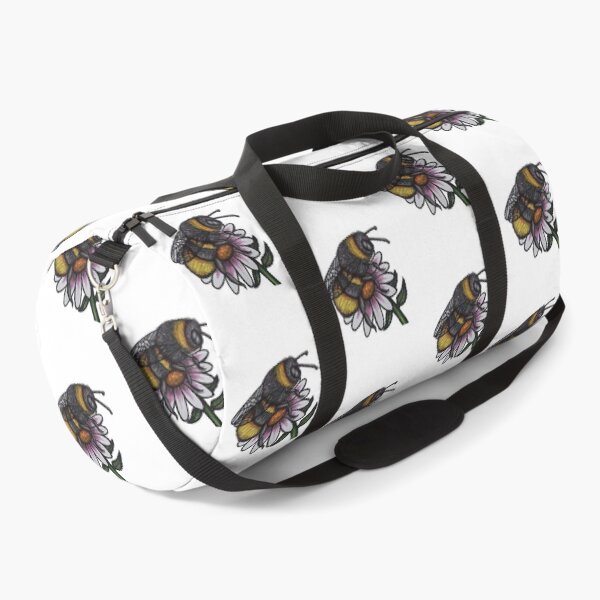 Item preview, Bumble Bee Just Chillin' on a Daisy (hand drawn) designed and sold by LaraYvonneArt.