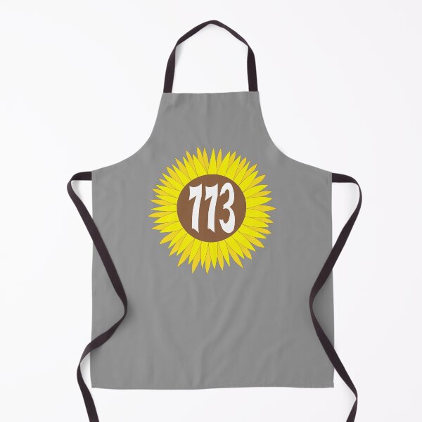 Item preview, Hand Drawn Illinois Sunflower 773 Area Code designed and sold by itsrturn.
