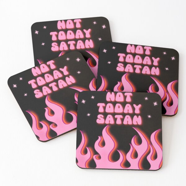 Item preview, Not Today Satan designed and sold by S-Dreadful.