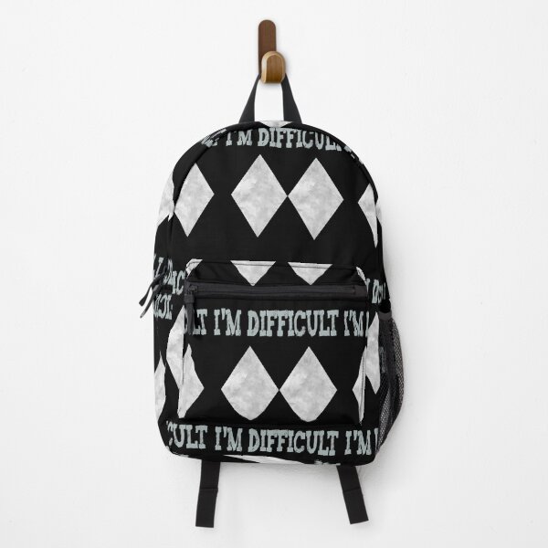 Item preview, I'm Difficult Double Black Diamond Ski Snowboard designed and sold by Mavesha.