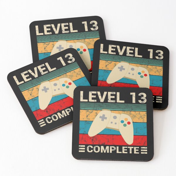 Item preview, Gaming Geburtstag Level 13 Complete Vintage Gamer designed and sold by EllenTune.