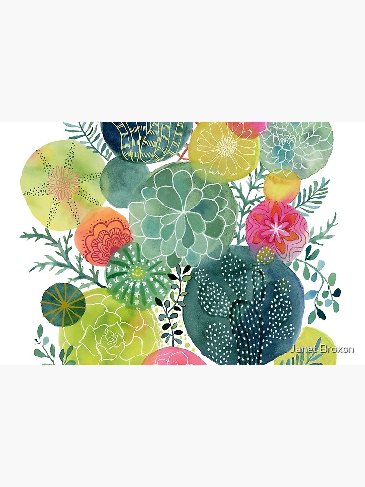 Succulent Circles by jbroxon