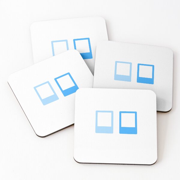 Item preview, Blue Polaroids designed and sold by alladoodle.