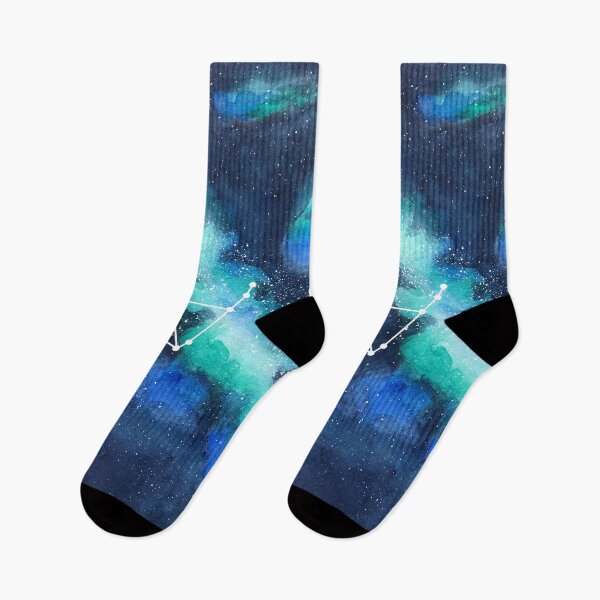 Item preview, Capricorn Constellation With Blue-Green Galaxy designed and sold by ylle.