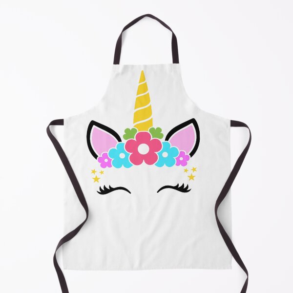 Item preview, Unicorn face eyelashes with Flowers Baby One-Piece designed and sold by Esmilna Castillo.