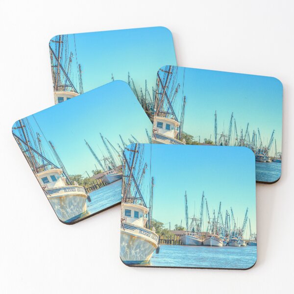 Item preview, Darien Shrimp Boats designed and sold by GestaltImagery.